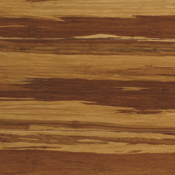 Home Decorators Collection Strand Woven Natural Tigerstripe 3/8 in. T x 5-1/8 in. W x 72 in. L Engineered Click Bamboo Flooring