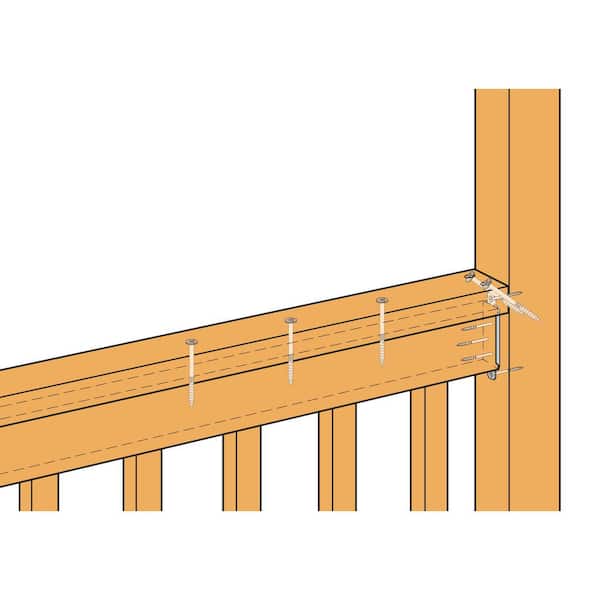 1 or 4! Double Hook Flat Plate Bed Rail Post Fits 2 Bracket 13 ga