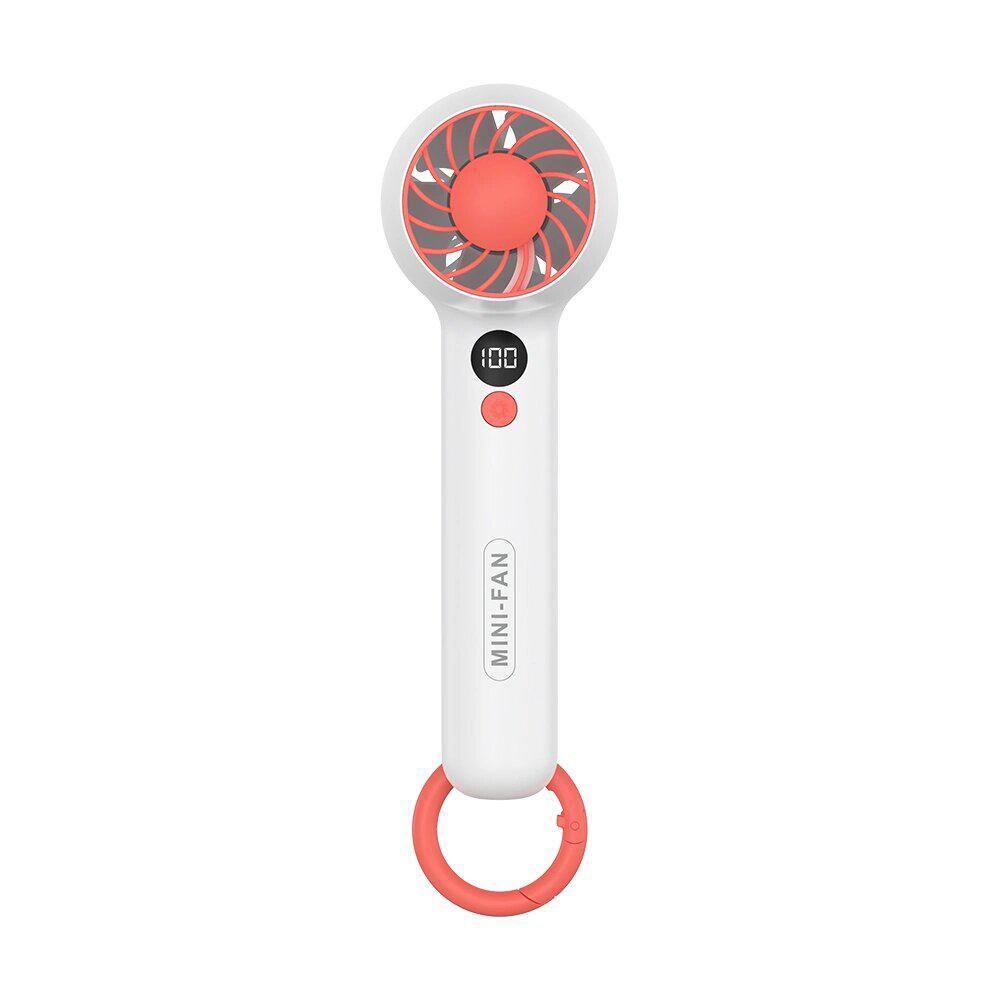 Handheld Hook Mini Portable Micro-USB Powered 2 in. 3 fan speeds Desk Fan i