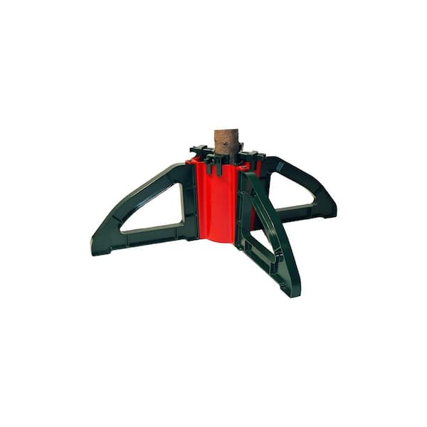 Plastic Christmas Tree Stand with Clamping System-For Real Live Trees Up To 10 ft.