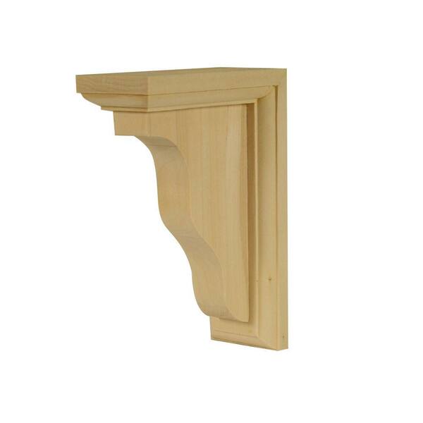 Foster Decorative Millwork 3-1/2 in. x 7 in. x 9 in. Wood Bracket