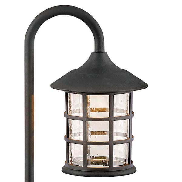 Freeport Coastal Elements LED 21 inch Oil Rubbed Bronze Outdoor Post Mount  Lantern, Low Voltage