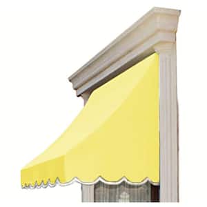 3.38 ft. Wide Nantucket Window/Entry Fixed Awning (31 in. H x 24 in. D) in Light Yellow
