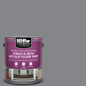 1 gal. #PFC-64 Storm Textured Low-Lustre Enamel Interior/Exterior Porch and Patio Anti-Slip Floor Paint