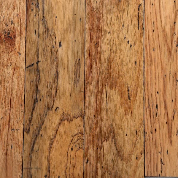 Bruce Distressed Oak Toast 3 8 In, Distressed Hardwood Flooring Wide Plank