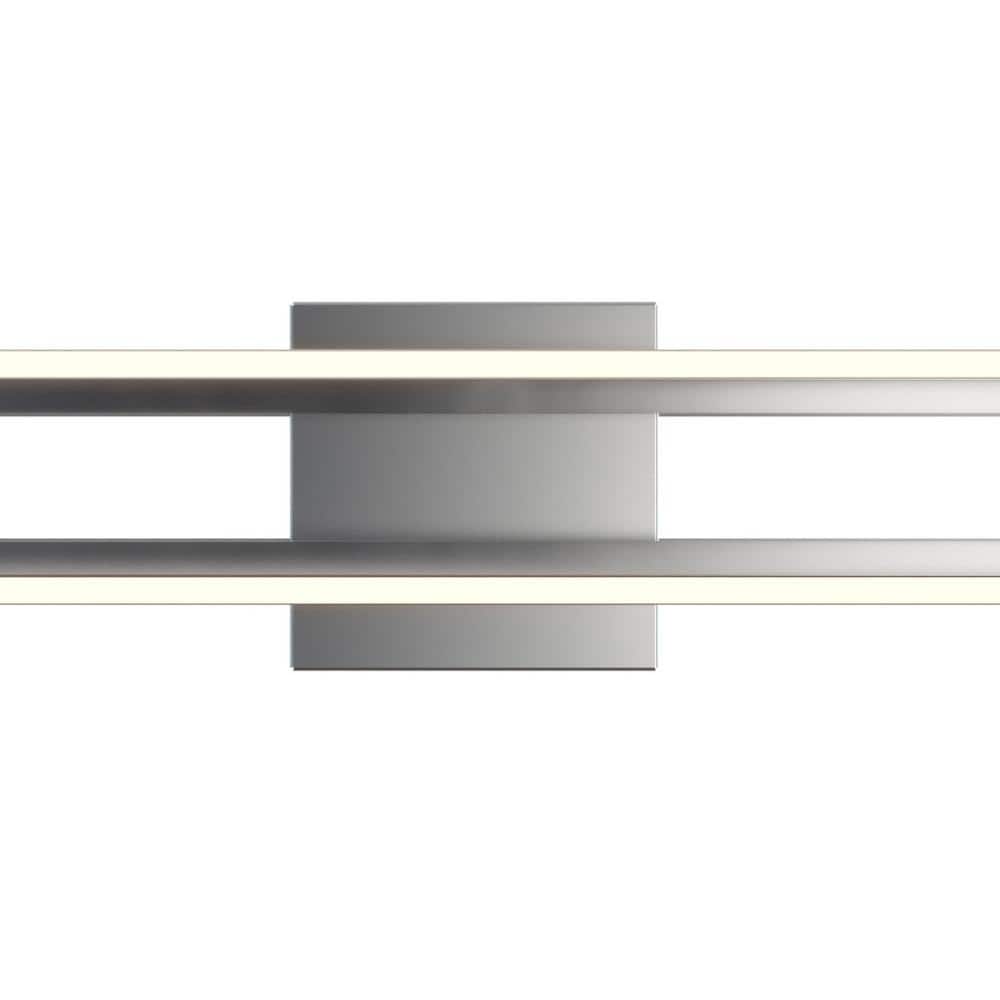 Cass 36-Inch Satin Nickel LED Vanity Light