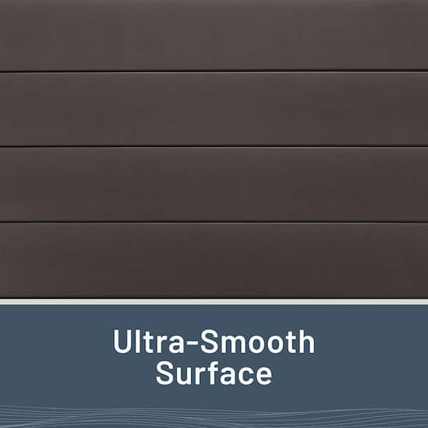 Edge 1 in. x 8 in. x 8 ft. Timeless Truffle Smooth Painted Nickel