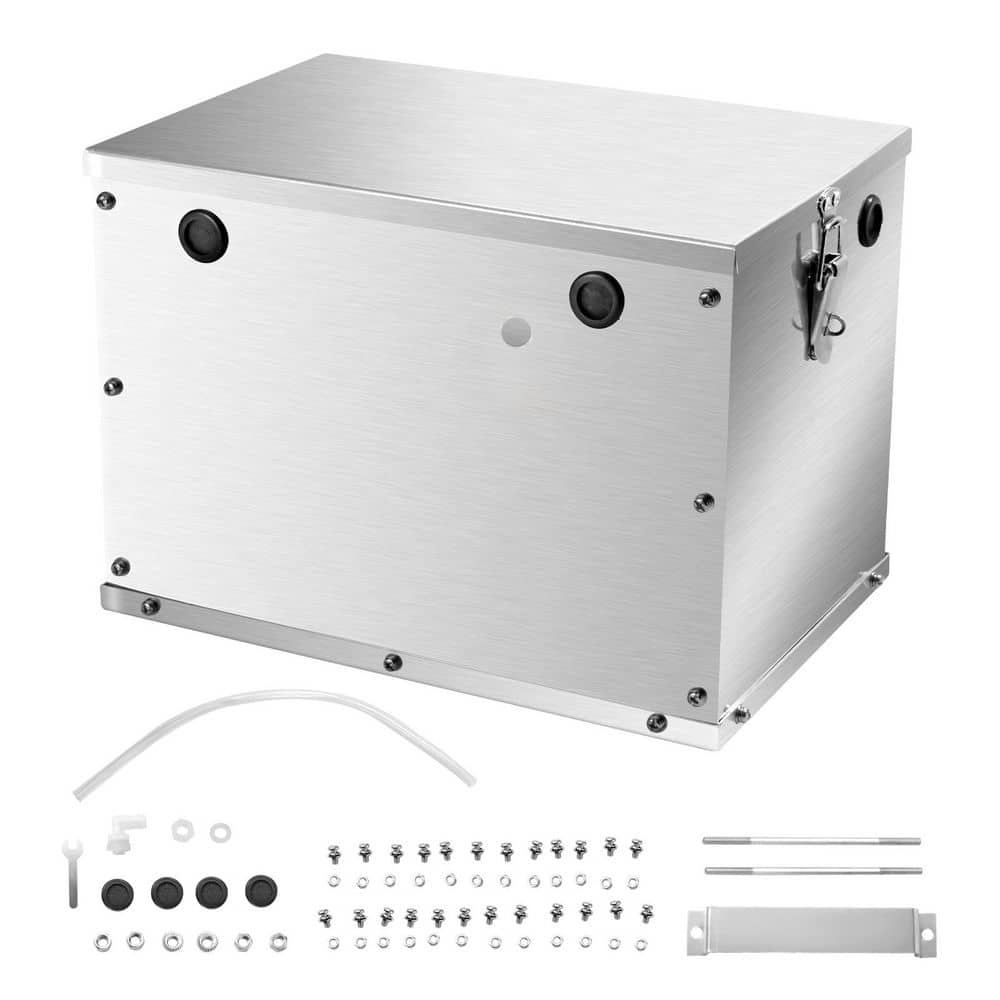 Battery Box, Group 24/31 Trolling Motor Battery Box, Marine Batteries Case with Rubber-Grommet Cable Holes, for Trucks price history on PriceWatchPro