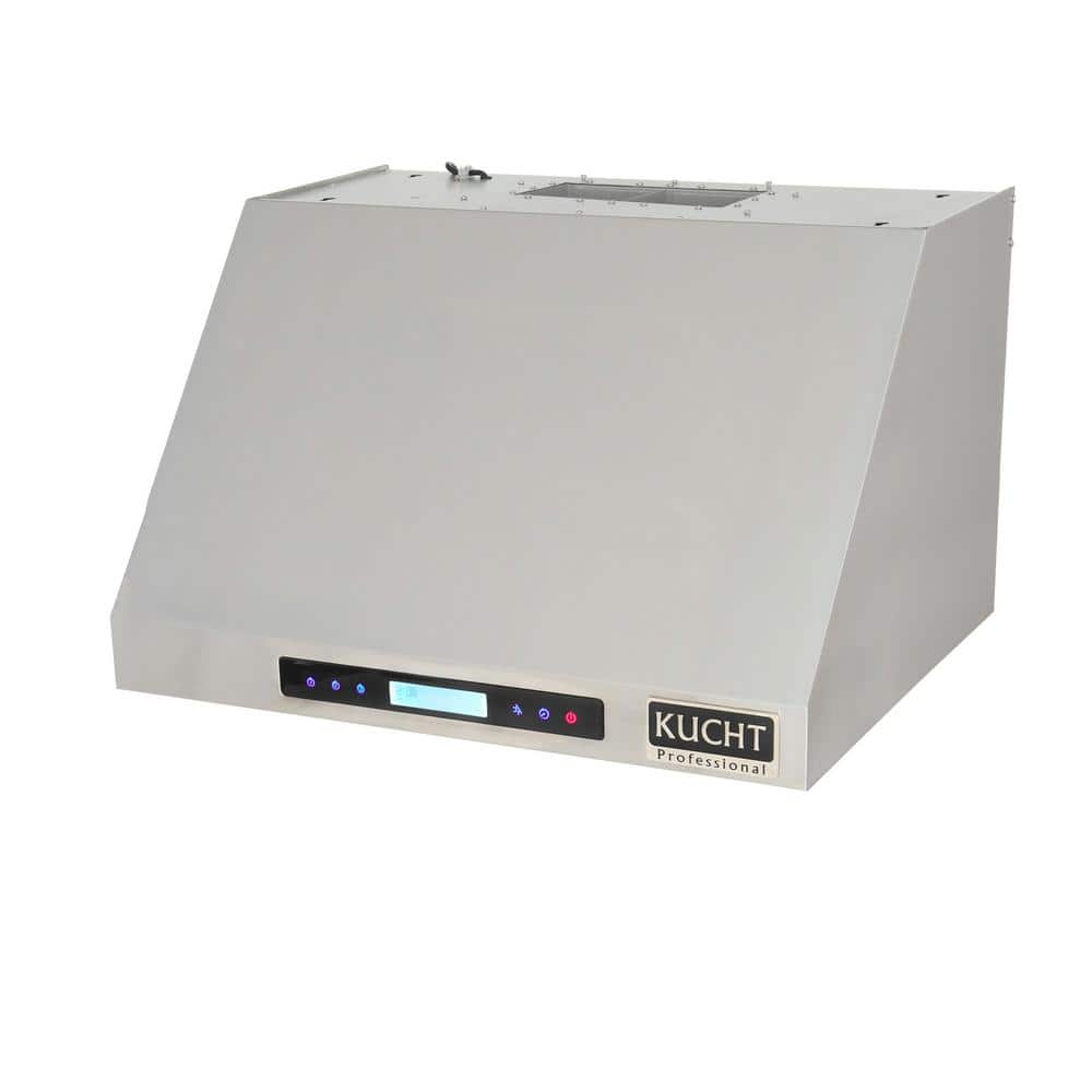 Kucht 36" Stainless Steel Under Cabinet Range Hood with LED Lights