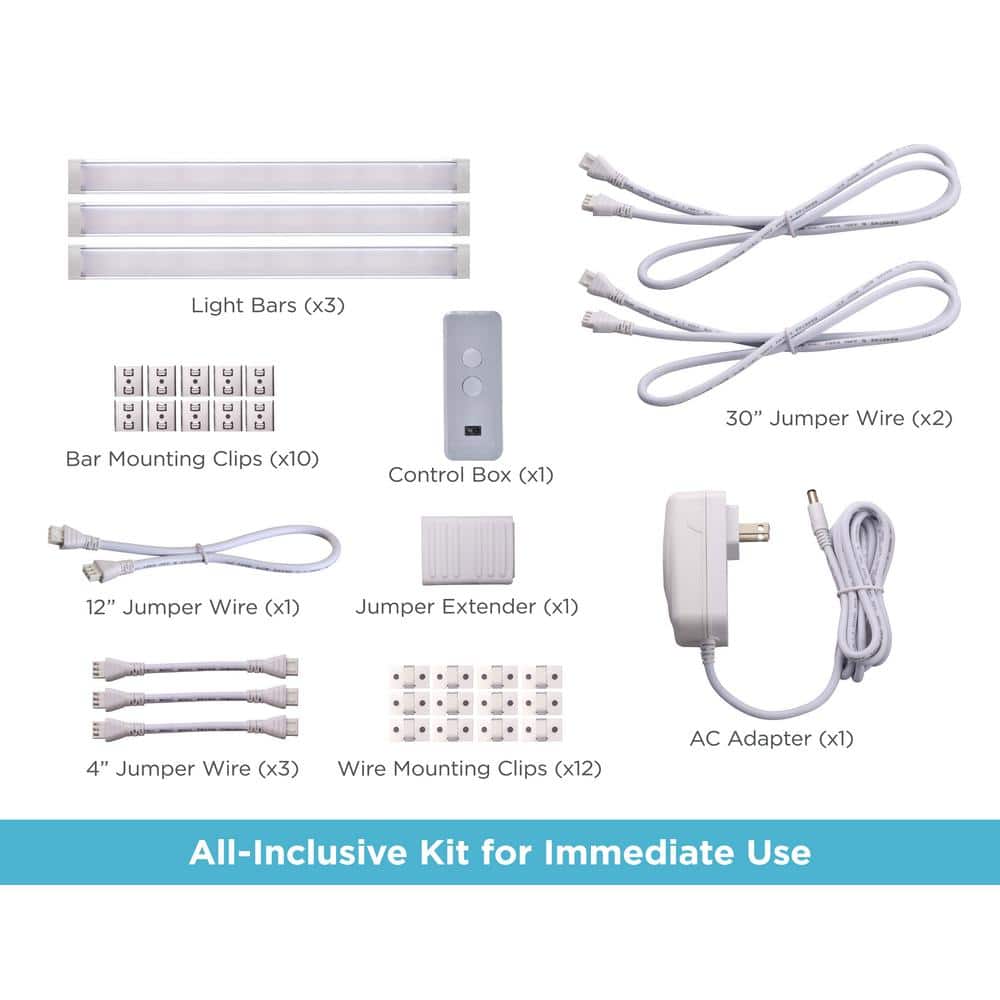 Alexa Compatible Smart Under Cabinet LED Lighting Kit