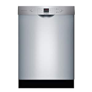 100 Series 24 in. Front Control Built-In Anti-Fingerprint Stainless Steel Dishwasher w/ Hybrid Stainless Steel Tall Tub