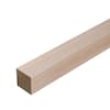 1 in. x 36 in. Pine Square Dowel HDW8316U - The Home Depot