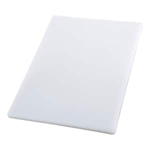 12 in. x 18 in. x 3/4 in., White Cutting Board