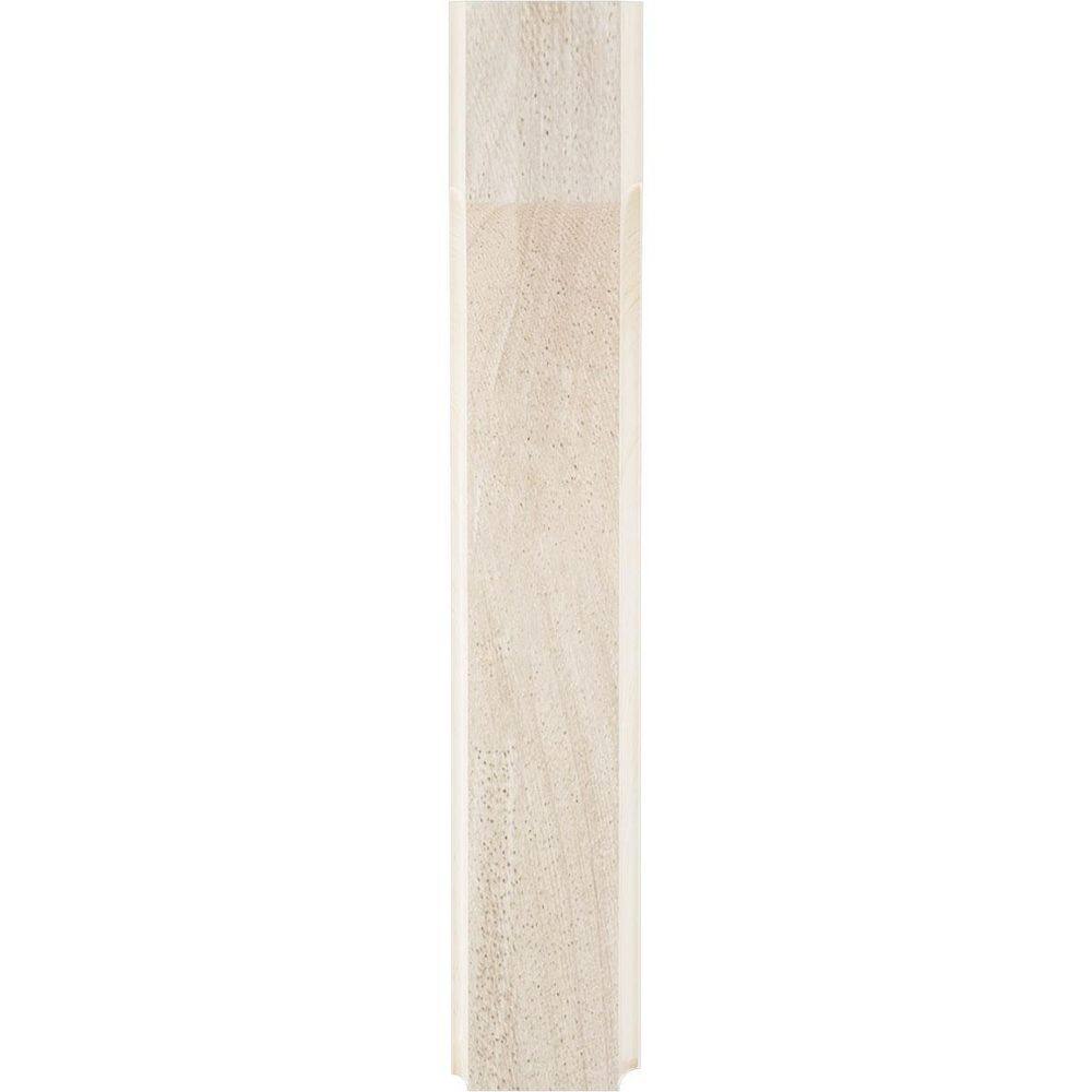 10" Unfinished Rubberwood Decorative Corbel Bracket