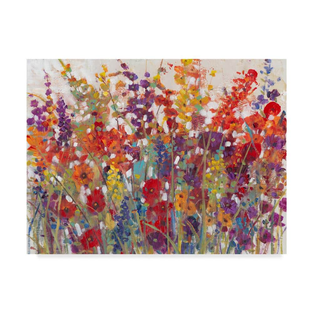 Tim Otoole 'Variety of Flowers I' Canvas Unframed Photography Wall Art 24 in. x 32 in price history on PriceWatchPro