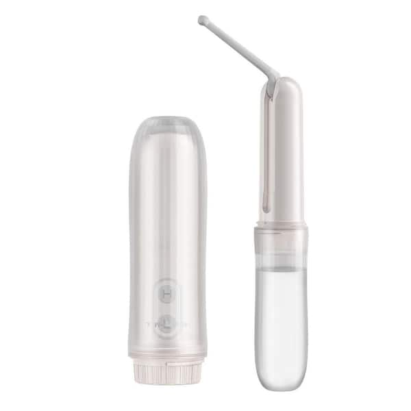 Portable Electric Cordless Handheld Bidet Sprayer Bidet Attachment with 2 Pressure Modes for Home and Travel, White