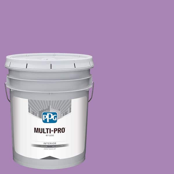MULTI-PRO 5 gal. PPG1249-5 Purple Statice Eggshell Interior Paint