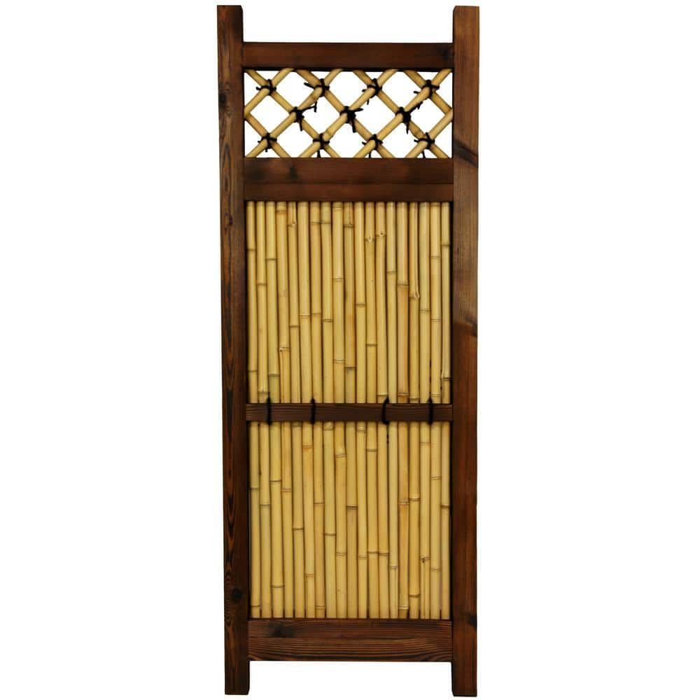 Oriental Furniture 47 in. Bamboo Garden Fence