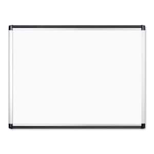 23 in. x 17 in. Silver Aluminum Frame Pinit Magnetic Dry Erase Board
