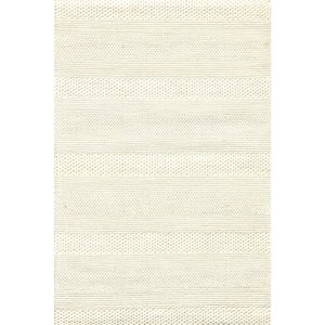 Grove 3 ft. 6 in. X 5 ft. 6 in. Ivory Striped Indoor Area Rug