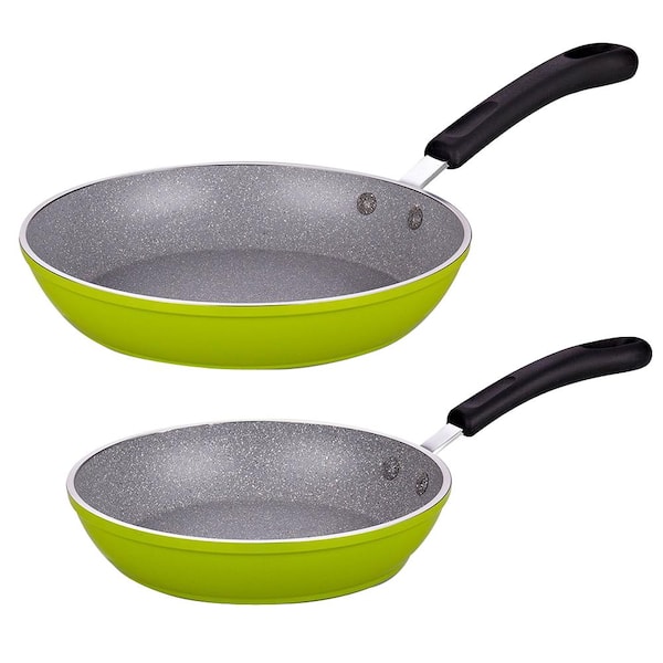 Cook N Home 2-Piece Heavy Gauge Saute Pan Set