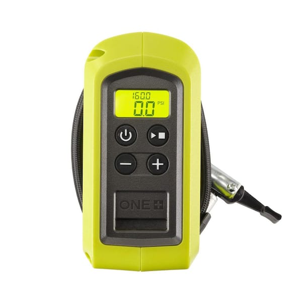 RYOBI ONE+ 18V High Pressure Inflator Kit with 2.0 Ah Battery