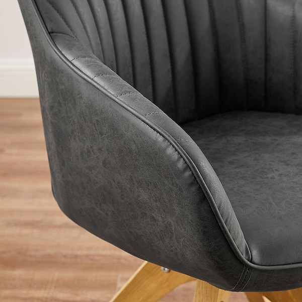 ★PARTIMENTO★ Antique Chair Layered Long Sleeve Charcoal PARTIMENTO