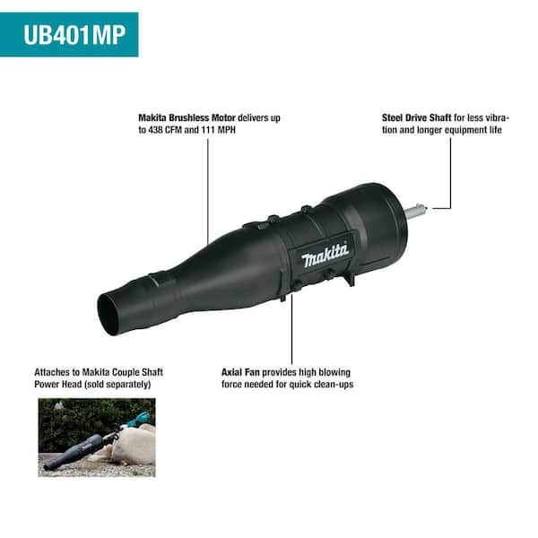 Makita LXT 18V Brushless Cordless Couple Shaft Power Head Kit with