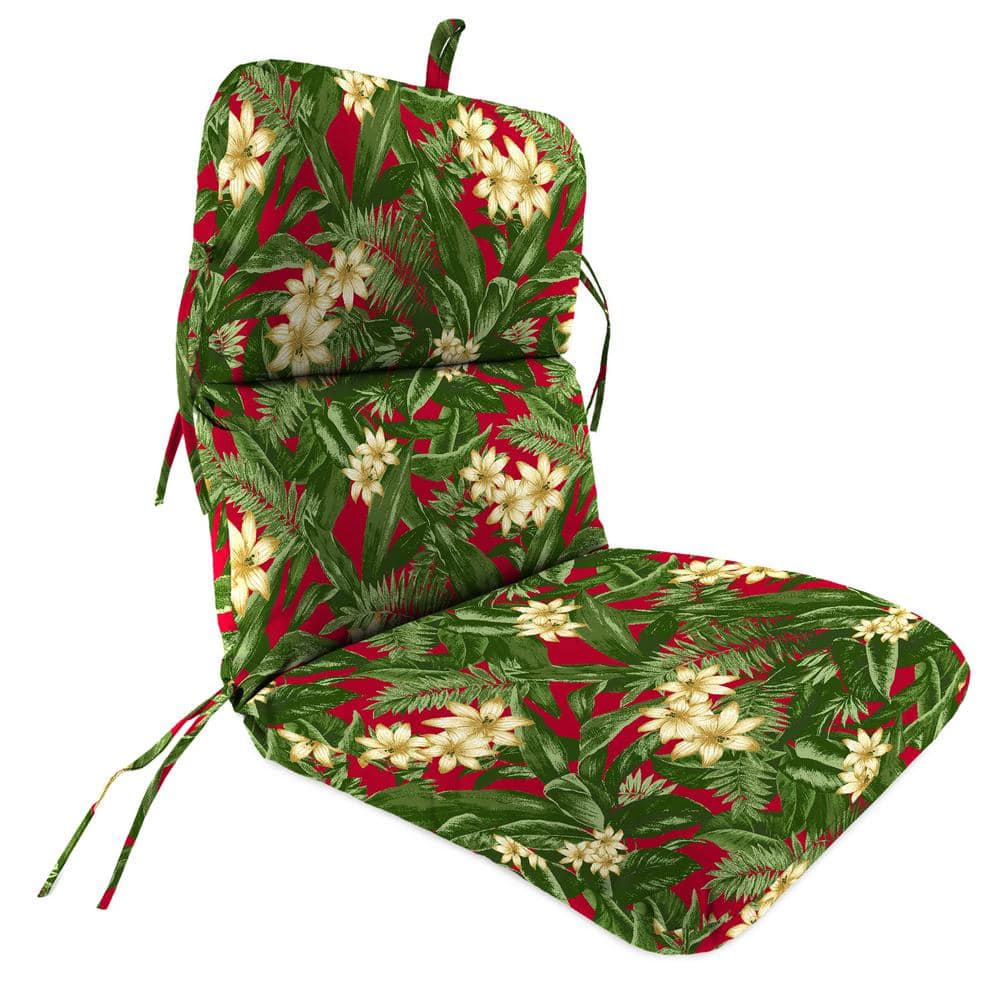 22 in. L x 45 in. W x 5 in. T Outdoor Chair Cushion in Acadia Bordeaux price history on PriceWatchPro
