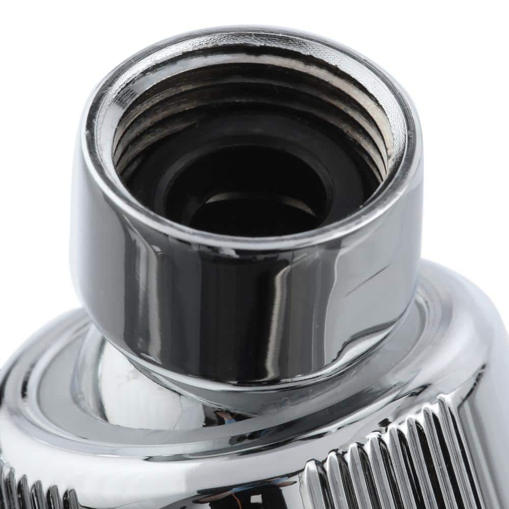 Adjustable Chrome Shower Arm Mount with Bracket
