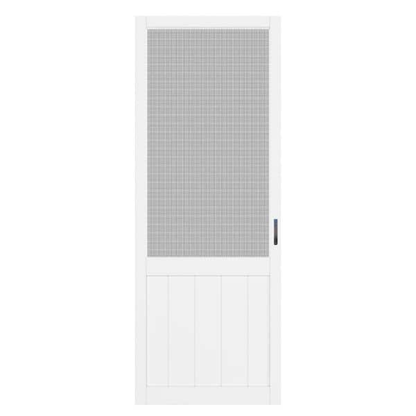 EH PUERTA 30 in. x 80 in. Universal Primed White Paneled Style