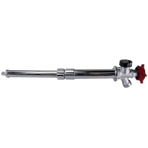 1/2 in. Brass PEX-B Barb x 3/4 in. MHT Chrome Plated Brass Telescoping Anti-Siphon Frost Free Sillcock