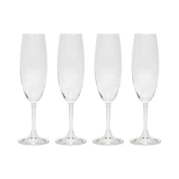 David Shaw Designs 7 oz. Modern Champagne Glass Set (Set of 4) BC414-220 -  The Home Depot