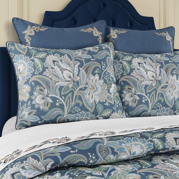 Lush Décor 3pc California King Reyna Comforter Set White: Ruffled