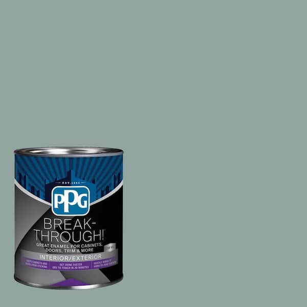 1 qt. PPG1136-5 Spruce Shade Semi-Gloss Door, Trim & Cabinet Paint