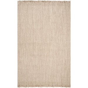 Courtney Braided Tan 2 ft. x 3 ft. Indoor/Outdoor Patio Area Rug