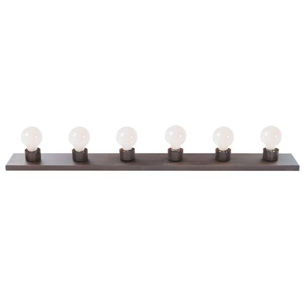 Livex Lighting 6-Light Imperial Bronze Medium Bath Vanity