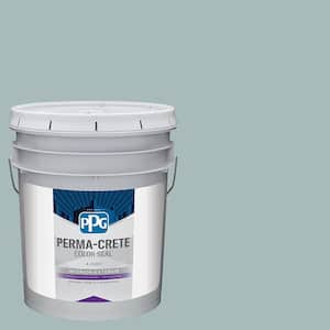 Color Seal 5 gal. PPG1145-4 Blue Willow Satin Interior/Exterior Concrete Stain