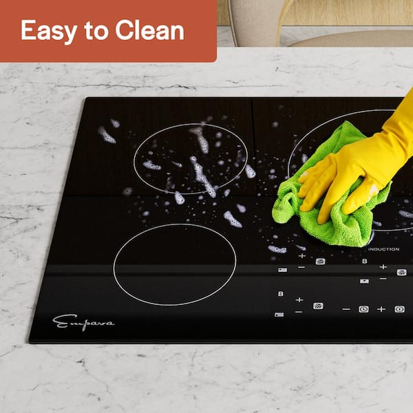Empava Built-in Touch Control 36 Induction Cooktop with 5 Elements EPV-IDC36