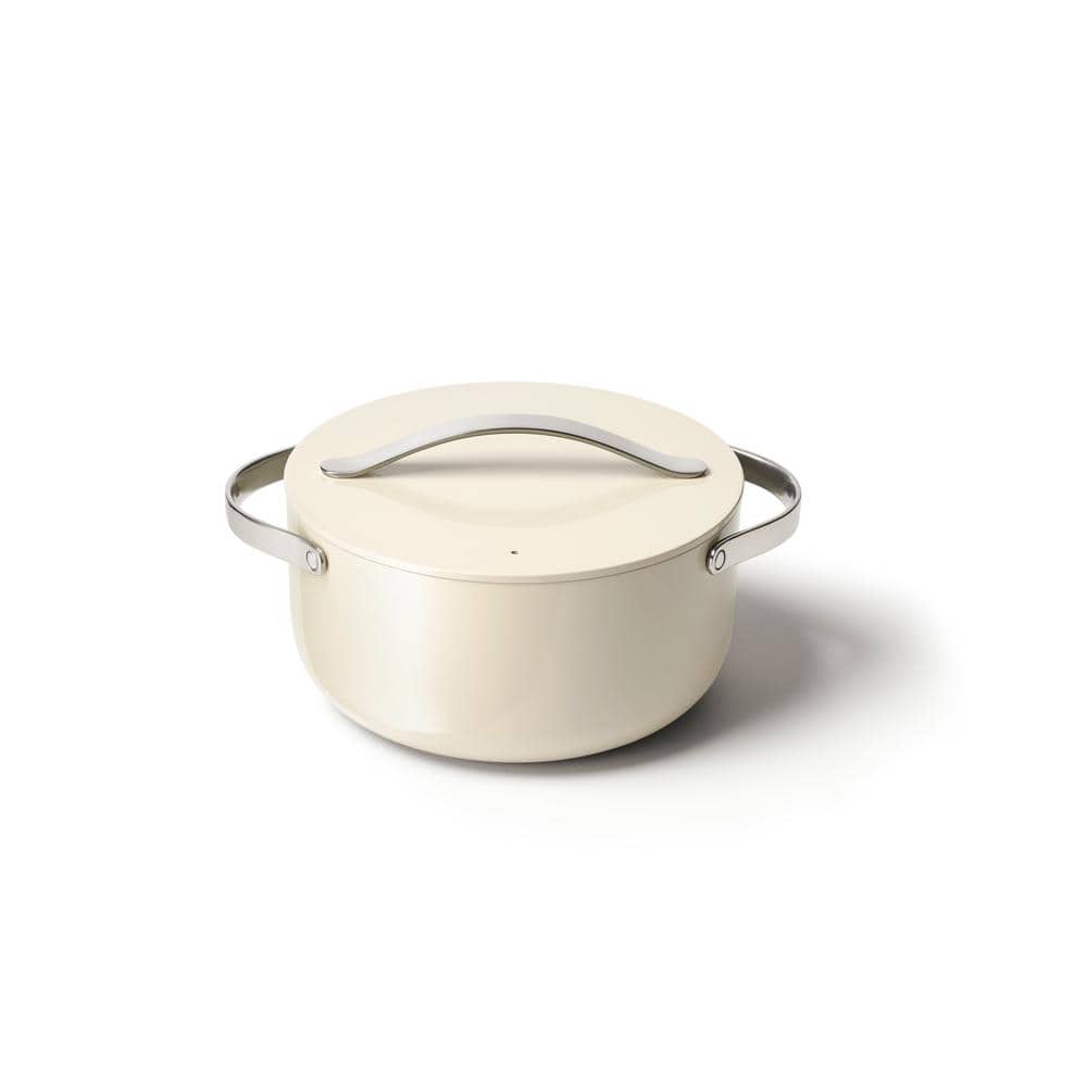 CARAWAY HOME 6.5 qt. Ceramic Dutch Oven in Cream CWDTCHCRM The Home