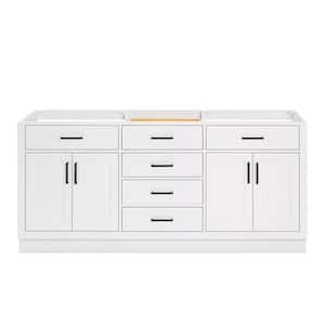 Hepburn 72 in. W x 21.5 in. D x 34.5 in. H Bath Vanity Cabinet without Top in White