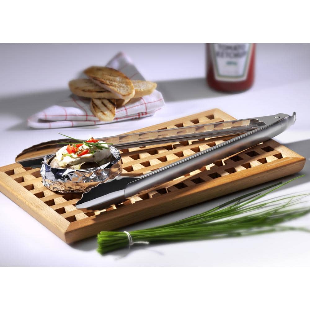 Rosle 12-Inch Stainless Steel Locking Tongs