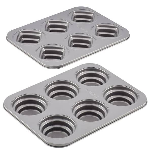 Cake Boss Specialty Nonstick Bakeware Round and Square Cookie Pan