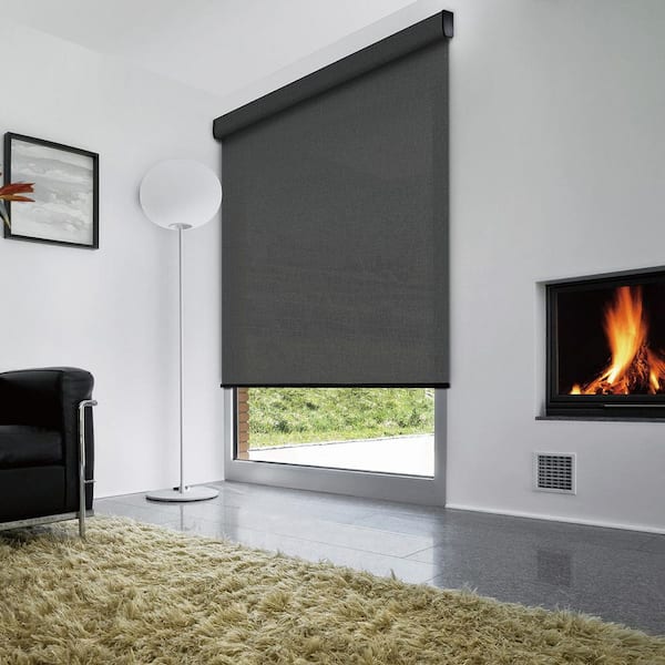 TruQuiet™ Smart Home Motorized Solar Shade with RevitaEZ™ Charger