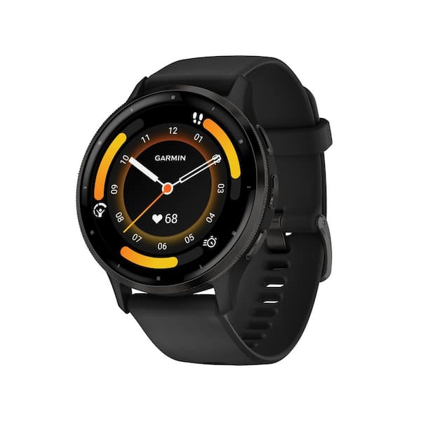 apple　GARMIN Venu Garmin Venu 3 Fitness Smartwatch with Stainless Steel Bezel and
