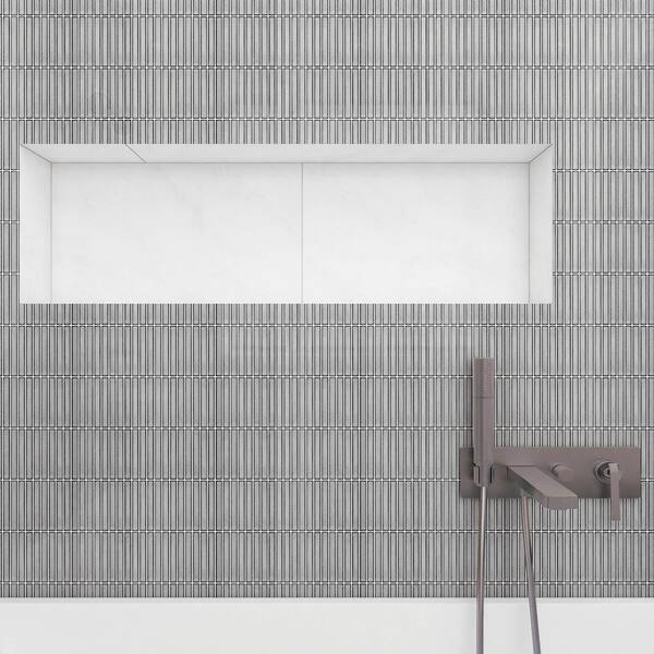 porich♡ MOLOVO Porcetile Reactive Ocean 11.2 in. x 11.91 in. Stacked
