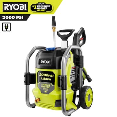 2000 PSI 1.2 GPM Cold Water Corded Electric Pressure Washer