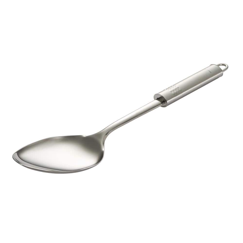 5-Piece Stainless Steel Cooking Utensils Set with Oval Handles