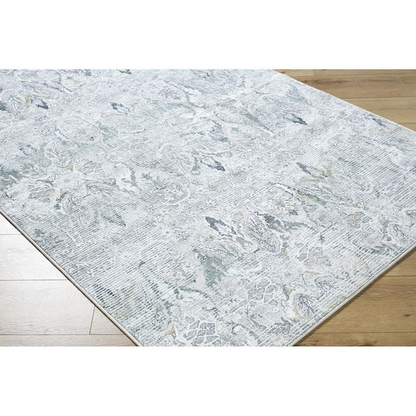 Lorenz Sage Traditional Botanical 7 X 10 Area Rug