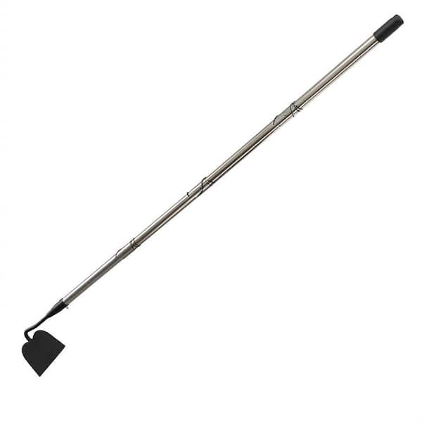 37.8-80.3 in. Adjustable Long Handle Heavy Duty Hoe with 7.1 in. Welded Blade for Weeding and Digging